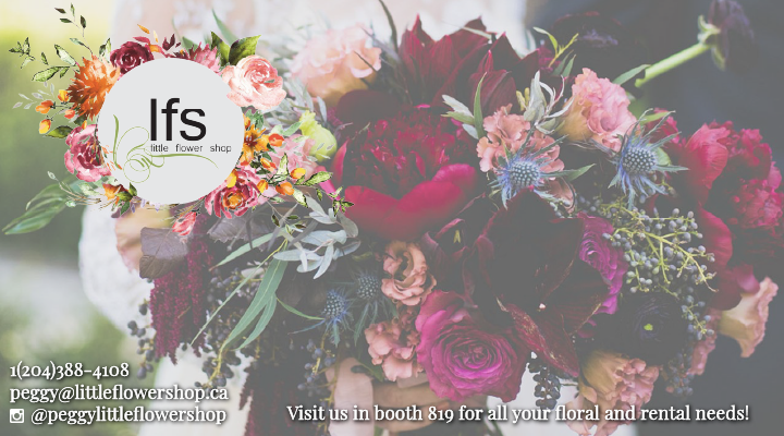 Little Flower Shop - Visit us in booth 819 for all your floral and rental needs!